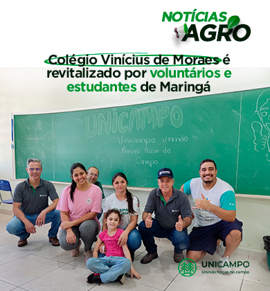 Colégio Estadual Vinícius de Moraes é Revitalizado por Voluntários e Estudantes em Maringá 